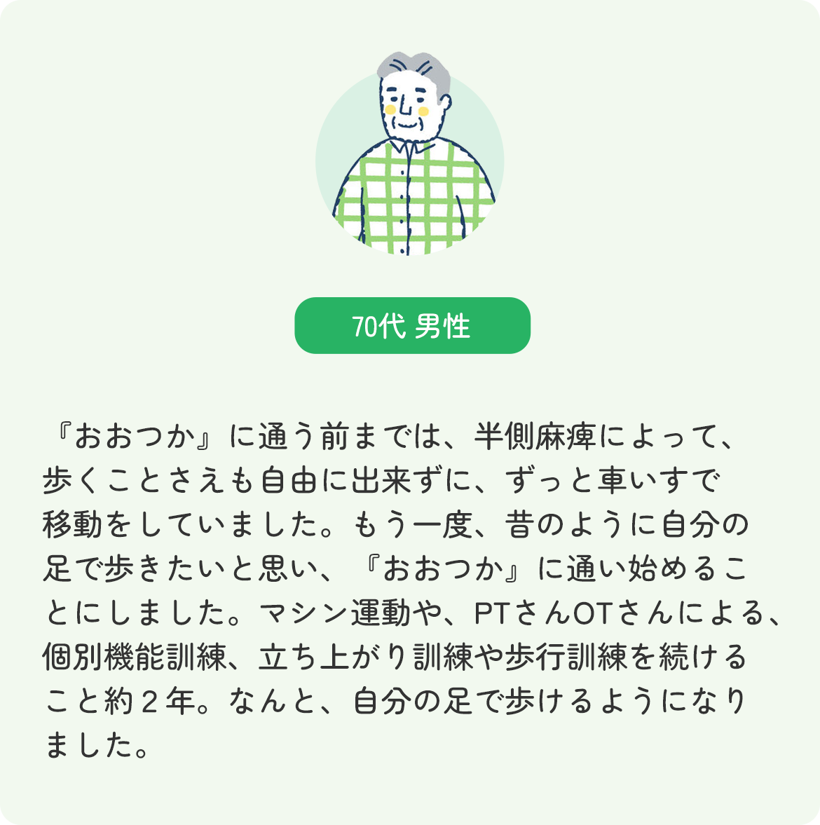 ご利用者様の声